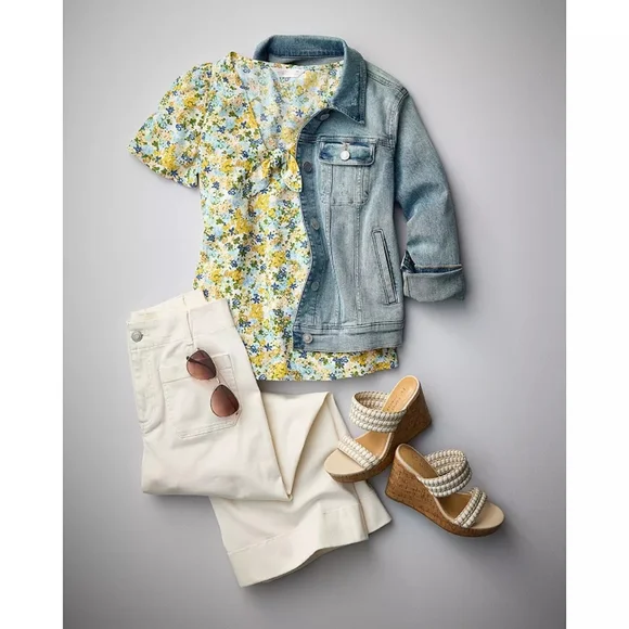 LC Lauren Conrad New Core Denim Jacket - Picture 2 of 13